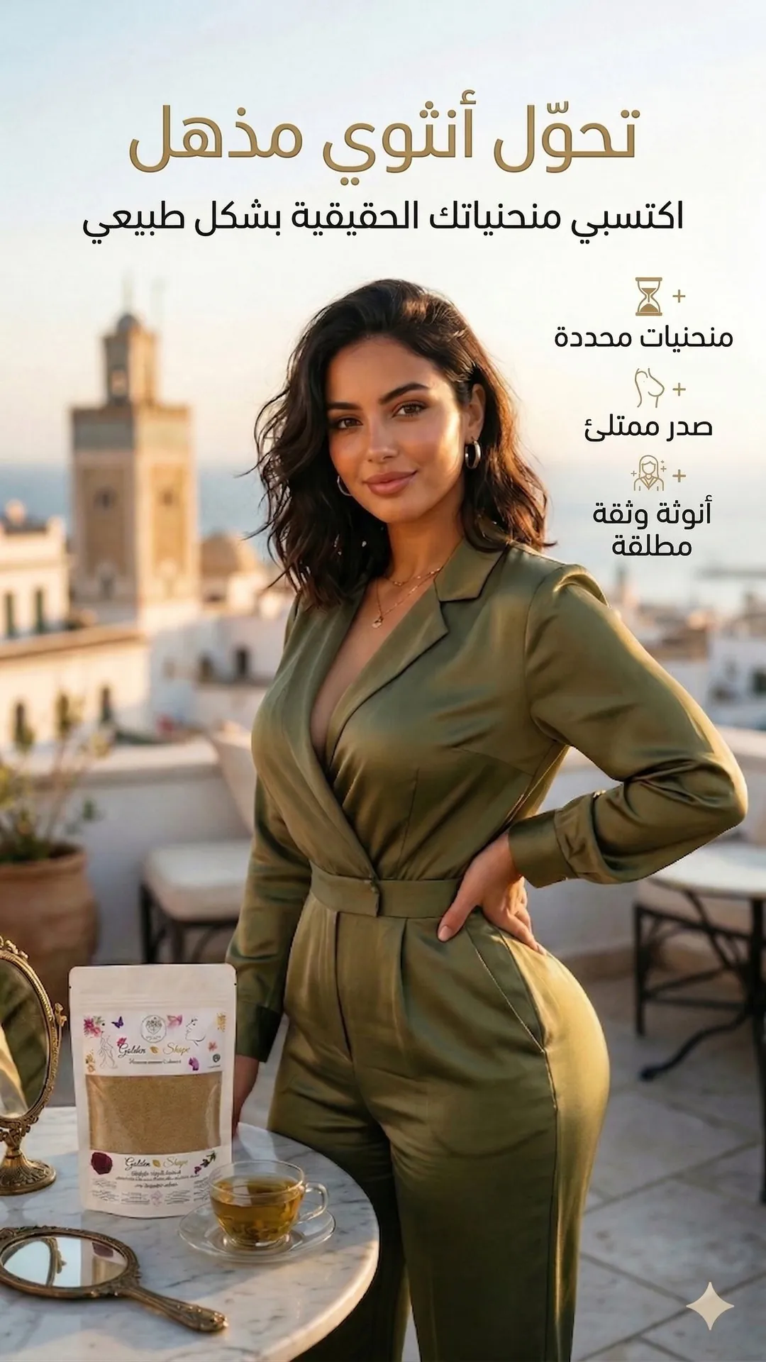 اكتسبي منحنياتكِ الحقيقية بشكل طبيعي